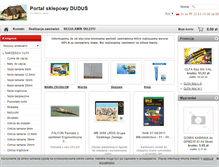 Tablet Screenshot of dudus.com.pl